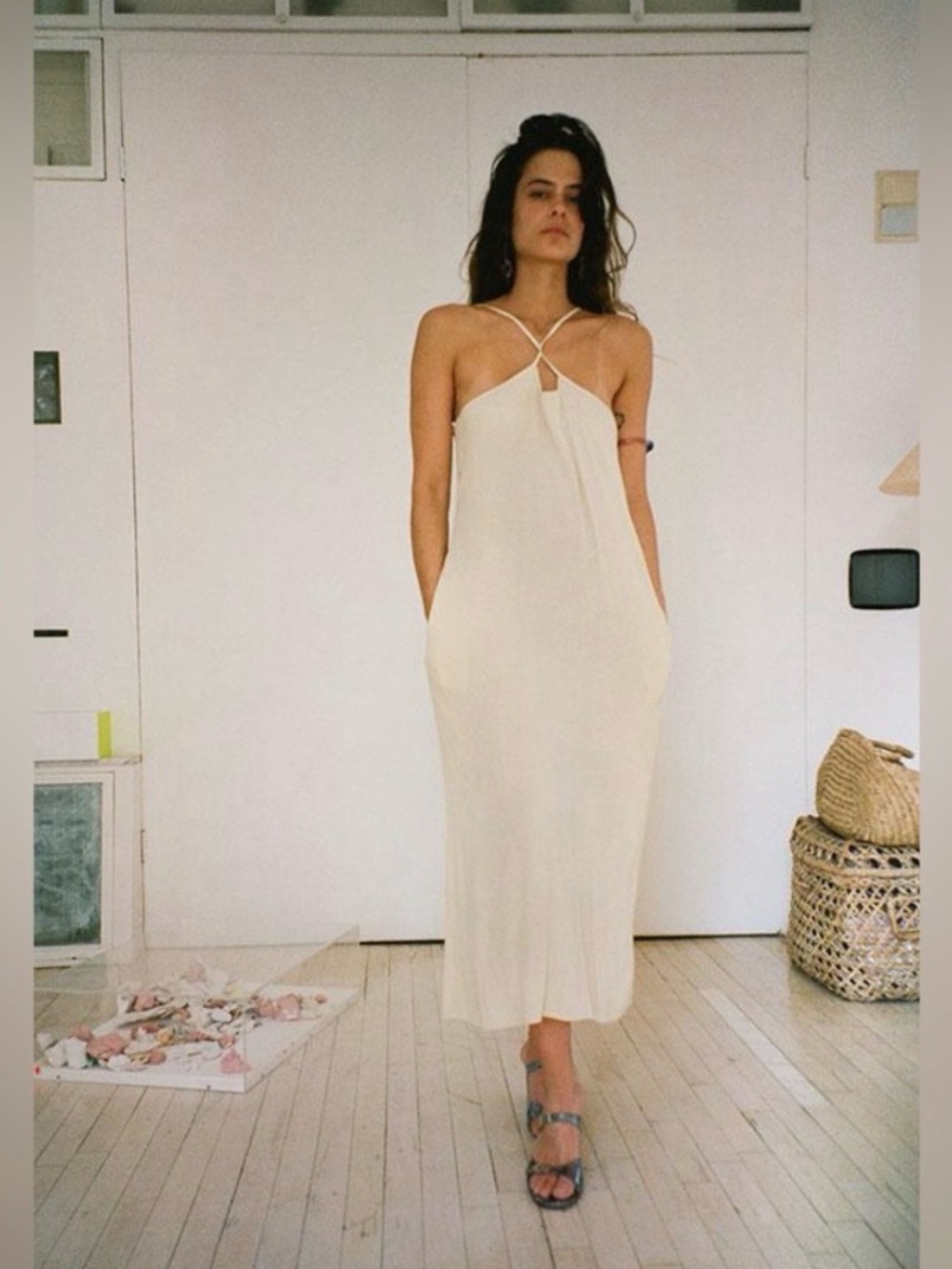 Maryam Nassir Zadeh blaze midi dress